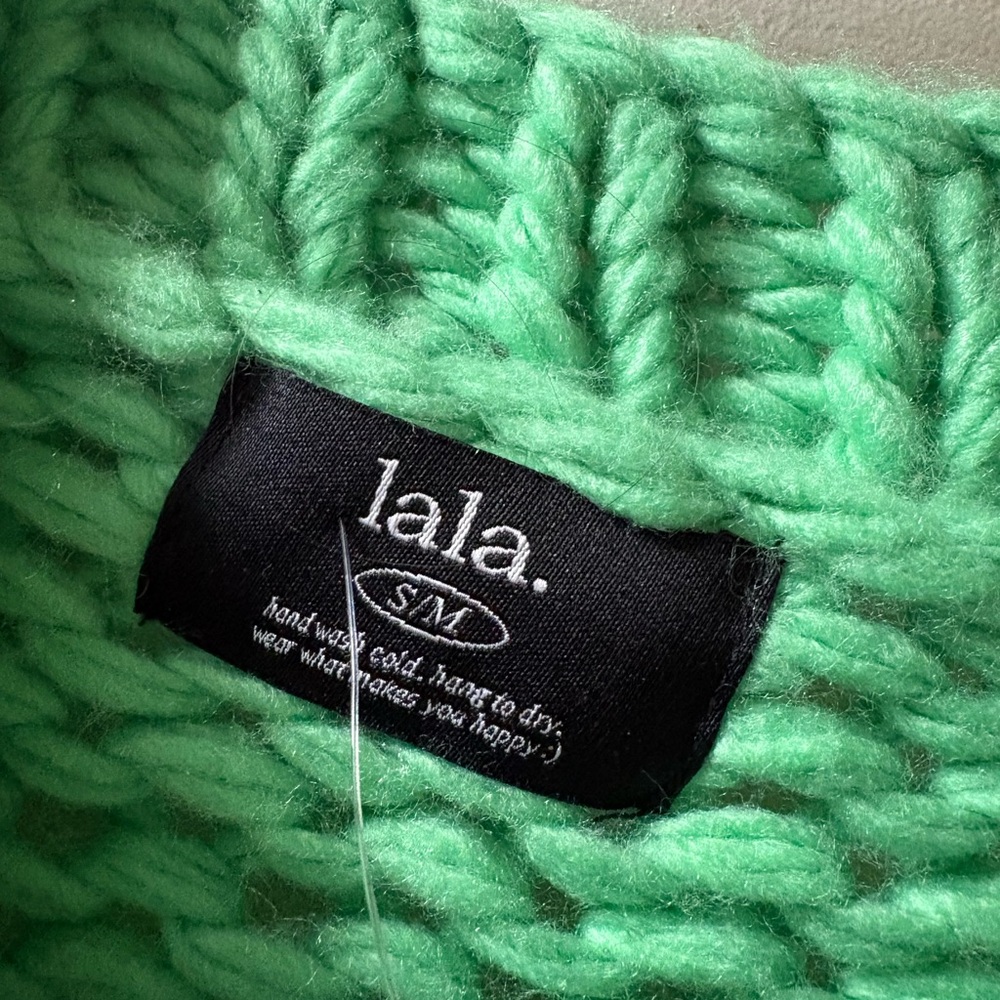 Dressed in Lala Green Yin Yang Women's Sweater - Picture 2 of 2